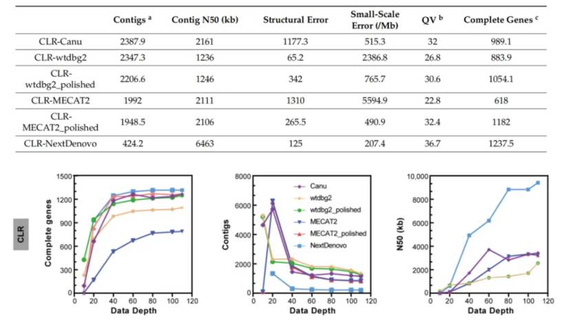 CLR data assembly effect comparison between different samples (Zhang et al., 2023)