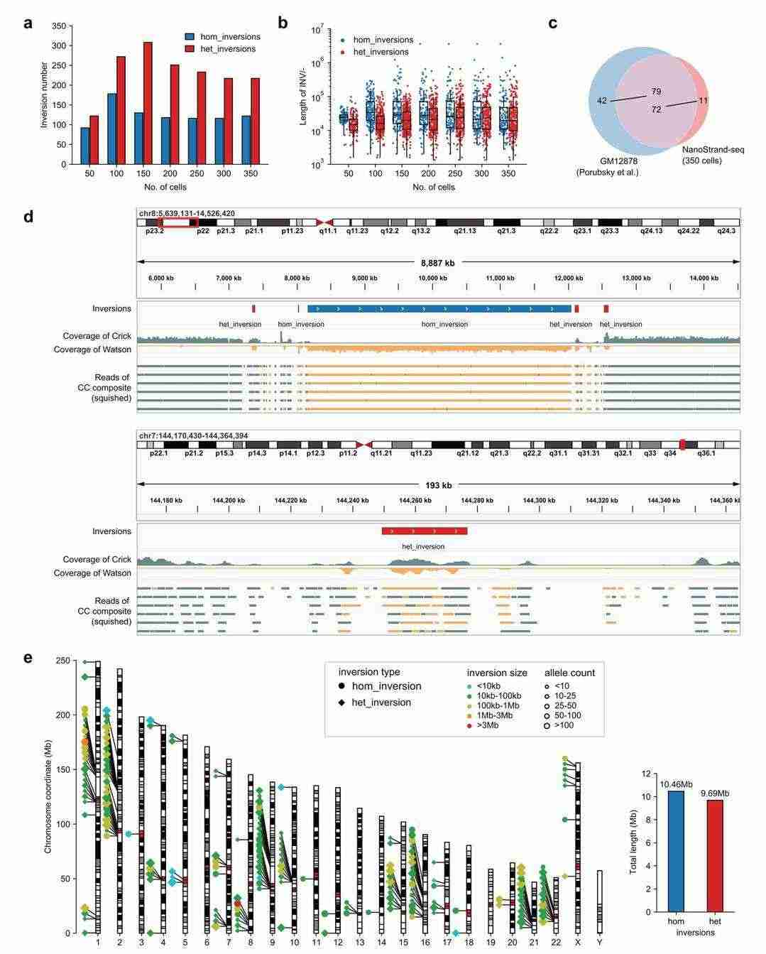Inversions detected by NanoStrand-seq (Bai et al., 2024)