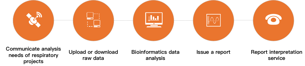 CD Genomics respiratory bioinformatics data analysis service process. - CD Genomics.