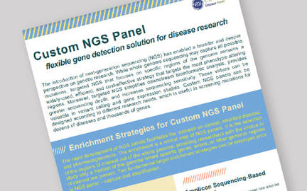 Custom NGS Panel – Flexible Gene Detection Solution for Disease Research