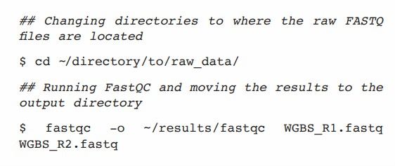Measuring raw FastQ quality of the two samples reads (Gong et al., 2022)