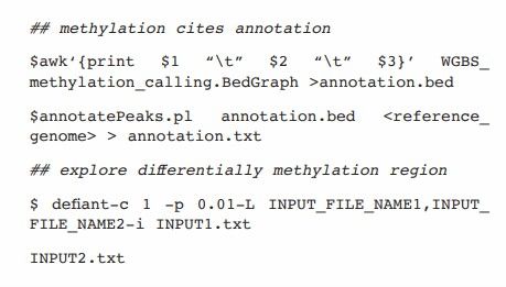 Bismark uesd to analyse DMRs (Gong et al., 2022)