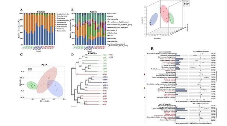 Figure 5. Case Studies Demonstrating Analytical Outcomes from 16S Sequencing. (Chen et al., 2019)