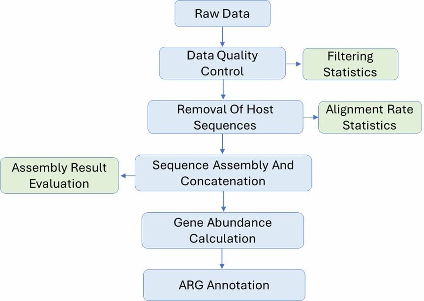 The Bioinformatics Analysis of Antibiotic Resistance Genes Screening.