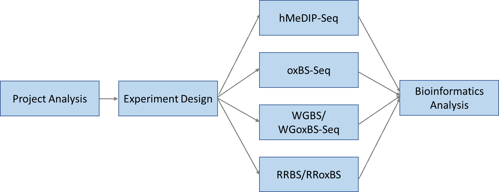 5mC/5hmC Sequencing Workflow