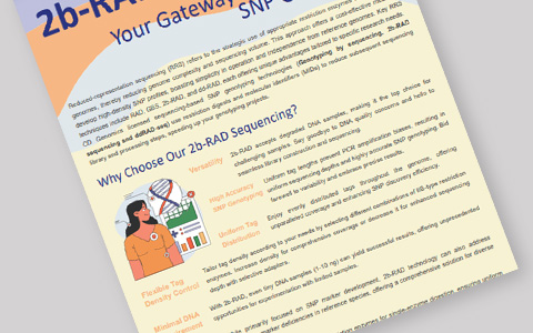 2b-RAD Sequencing: Your Gateway to High-Density SNP Genotyping