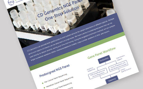 CD Genomics NGS Panel One-Stop Solution