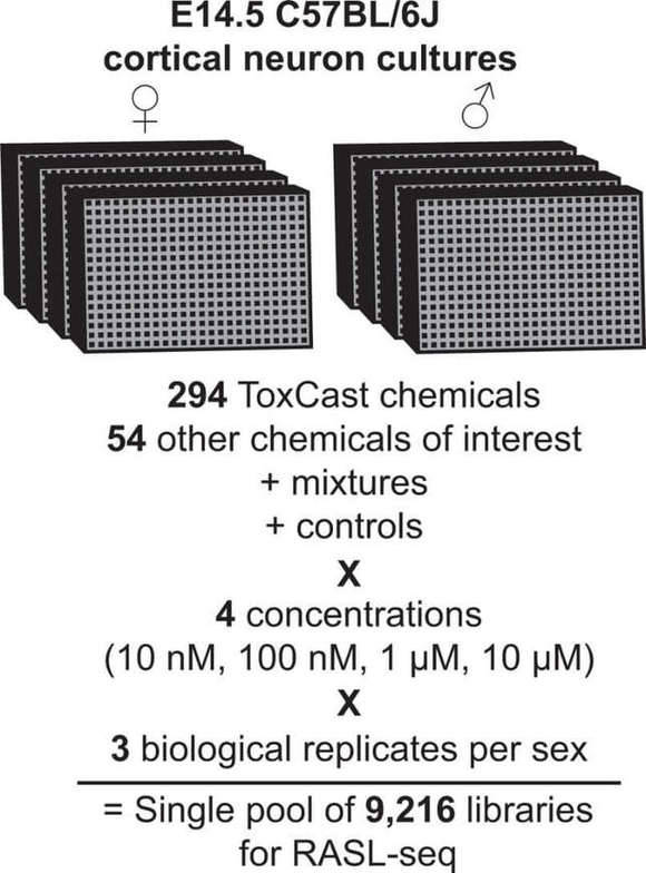 High-Throughput Screening And Classification of Chemicals And Their Effects on Neuronal Gene Expression Using RASL-seq