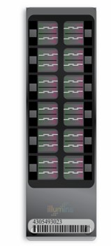 Infinium HumanMethylation450 BeadChip. Image courtesy of Illumina.