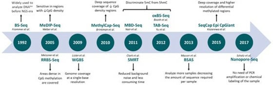 Advances in sequencing techniques for DNA methylation profiling. (Barros-Silva, et al., 2018)
