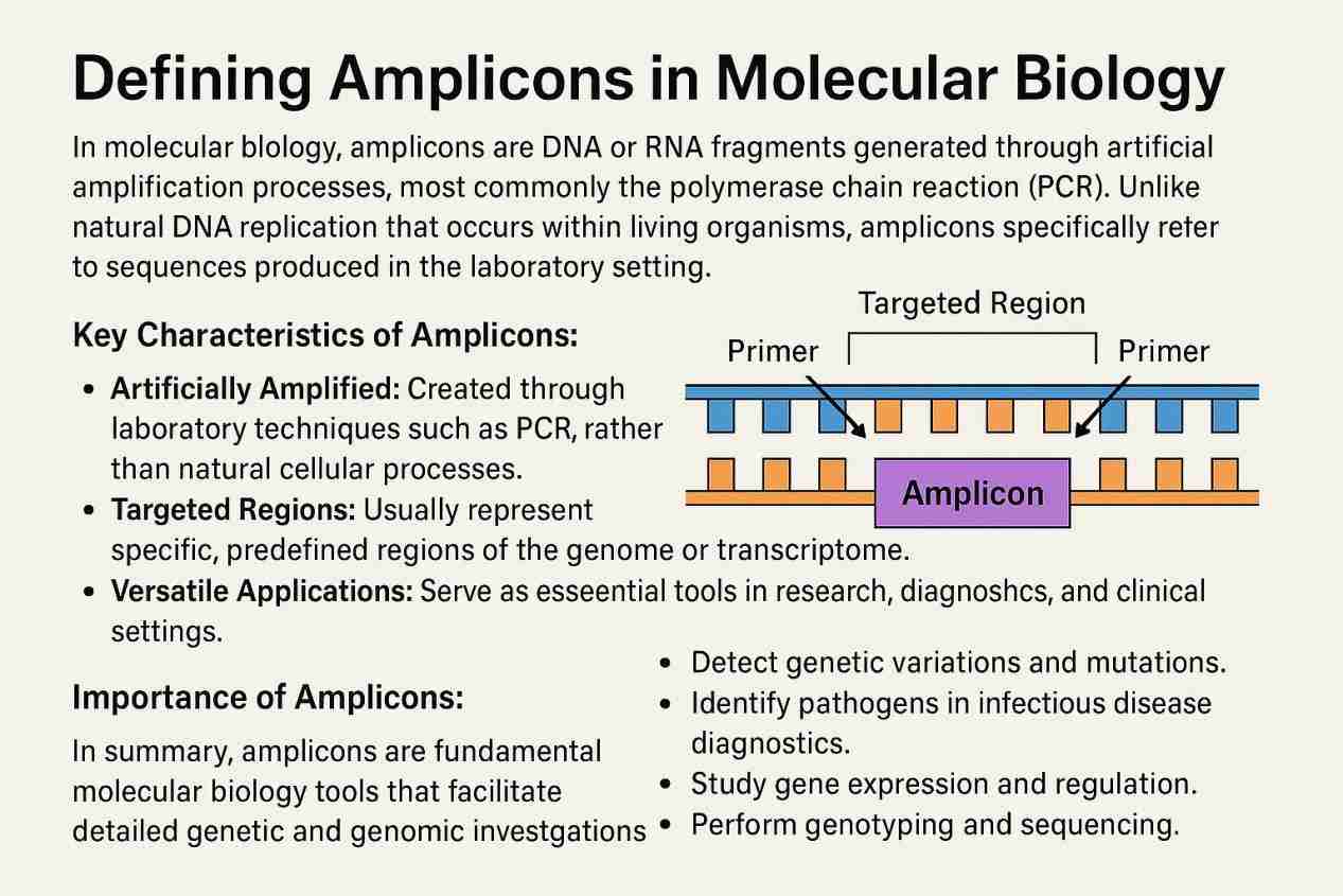 Overview of an Amplicon